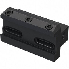 Seco - Tool Block Style 150.10-JETI, 16mm Blade Height, 95mm OAL, 95mm OAH, Indexable Cutoff Blade Tool Block - 16mm Shank Height, 16mm Shank Width, Reversible, Through Coolant, Series Jeti - USA Tool & Supply
