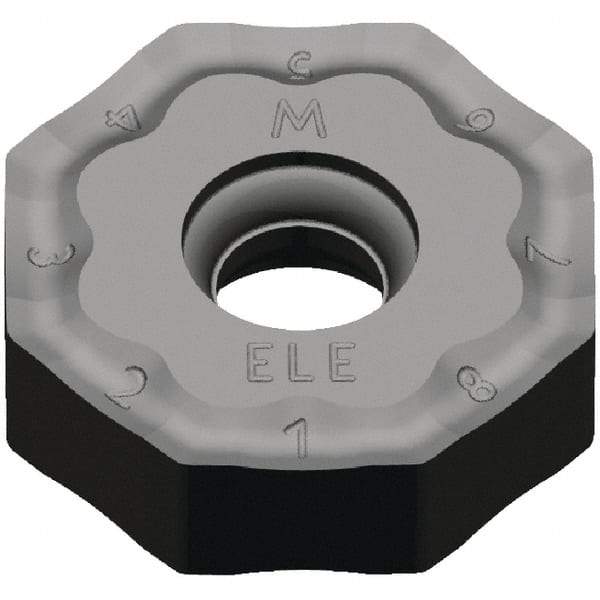 Kennametal - ONGX645 LE Grade KCK15 Carbide Milling Insert - Al2O3 Finish, 5.81mm Thick, 20mm Inscribed Circle, 2mm Corner Radius - USA Tool & Supply