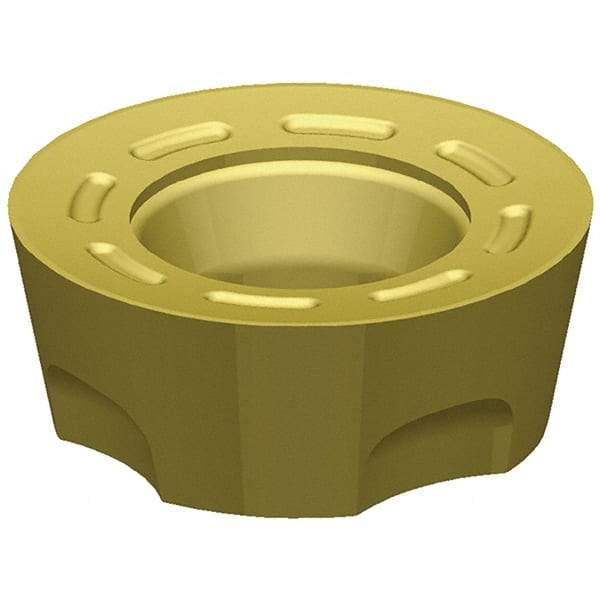 Kennametal - RPHT10T3 442X4 Grade KCSM40 Carbide Milling Insert - TiN Finish, 3.96mm Thick, 10mm Inscribed Circle - USA Tool & Supply