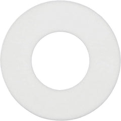 Value Collection - 5" Pipe, 5-9/16" ID x 7-3/4" OD Flange Gasket - PTFE Plastic, White, 1/8" Thick - USA Tool & Supply