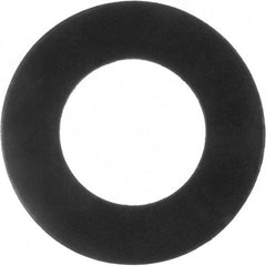 Value Collection - 10" Pipe, 10-3/4" ID x 13-3/8" OD Flange Gasket - Viton Rubber, Black, 1/16" Thick - USA Tool & Supply
