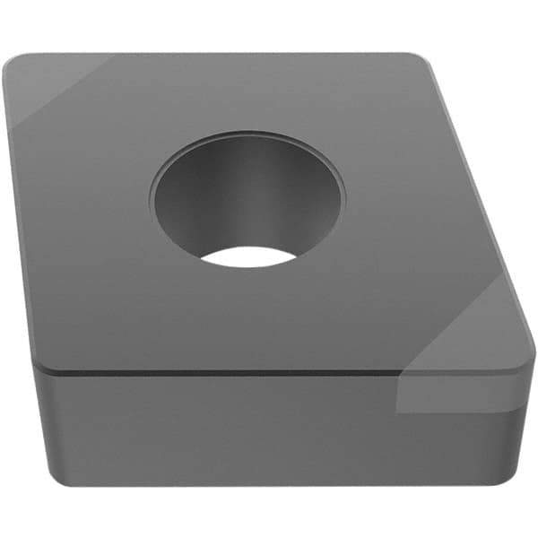 Seco - CNGA434 Grade CBN060K PCBN Turning Insert - TiAlN/TiSiN Finish, Parallelogram, 1/2" Inscr Circle, 4.76mm Thick, 0.03" Corner Radius - USA Tool & Supply