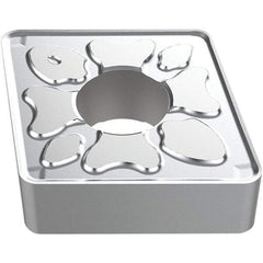 Seco - SNMG434 M6 Grade TP1501 Carbide Turning Insert - Ti(C/N)/Al2O3/TiN Finish, Square, 1/2" Inscr Circle, 4.76mm Thick, 0.06" Corner Radius - USA Tool & Supply