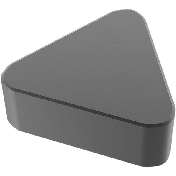 Seco - TNGX222 Grade CBN150 PCBN Turning Insert - Uncoated, Triangle, 1/4" Inscr Circle, 3.18mm Thick, 0.03" Corner Radius - USA Tool & Supply