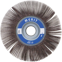 Norton - 6 x 3" 120 Grit Aluminum Oxide Unmounted Flap Wheel - USA Tool & Supply