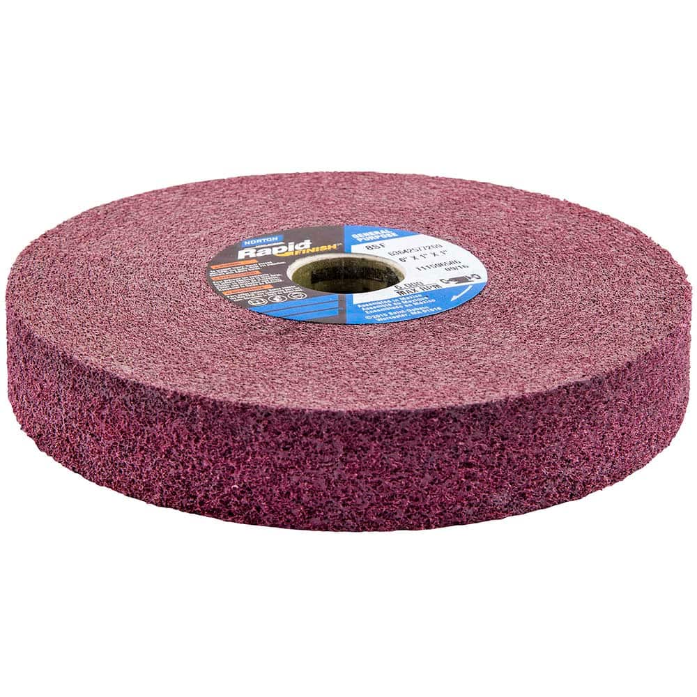 Norton - Deburring Wheels Wheel Type: Convolute Wheel Diameter (Inch): 6 - USA Tool & Supply