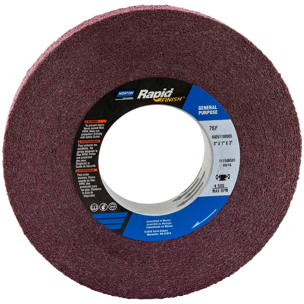 Norton - Deburring Wheels Wheel Type: Convolute Wheel Diameter (Inch): 8 - USA Tool & Supply