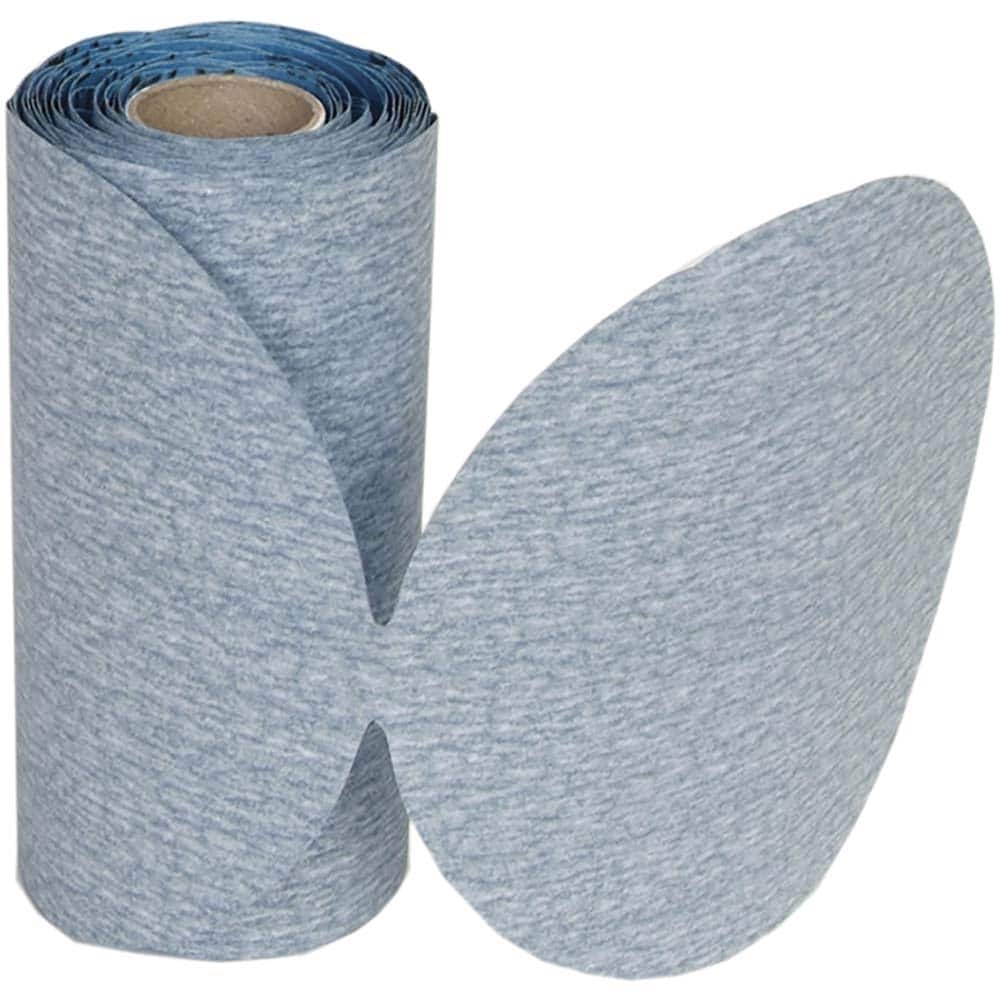 Norton - 5" Diam, 600 Grit Silicon Carbide Adhesive PSA Disc - USA Tool & Supply