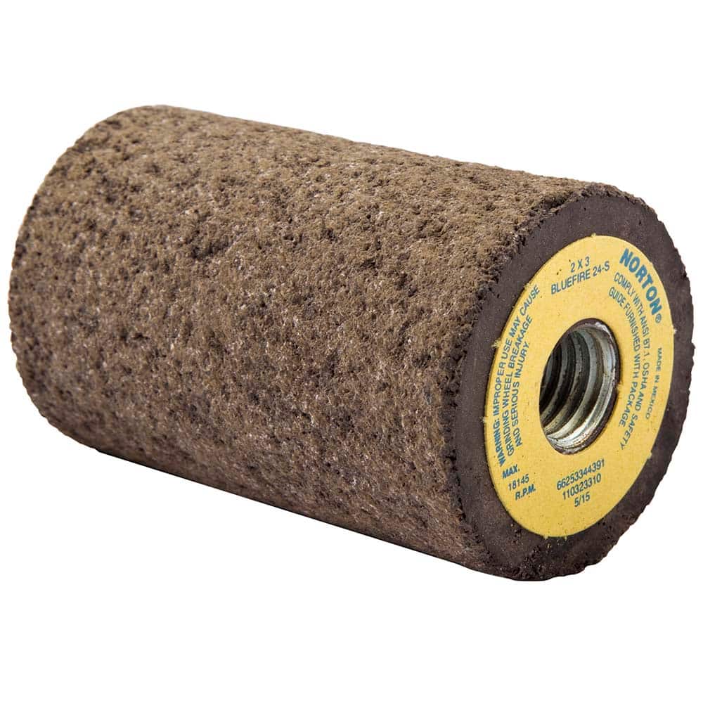 Norton - Cones & Plugs Maximum Diameter (Inch): 2 Head Thickness (Inch): 3 - USA Tool & Supply