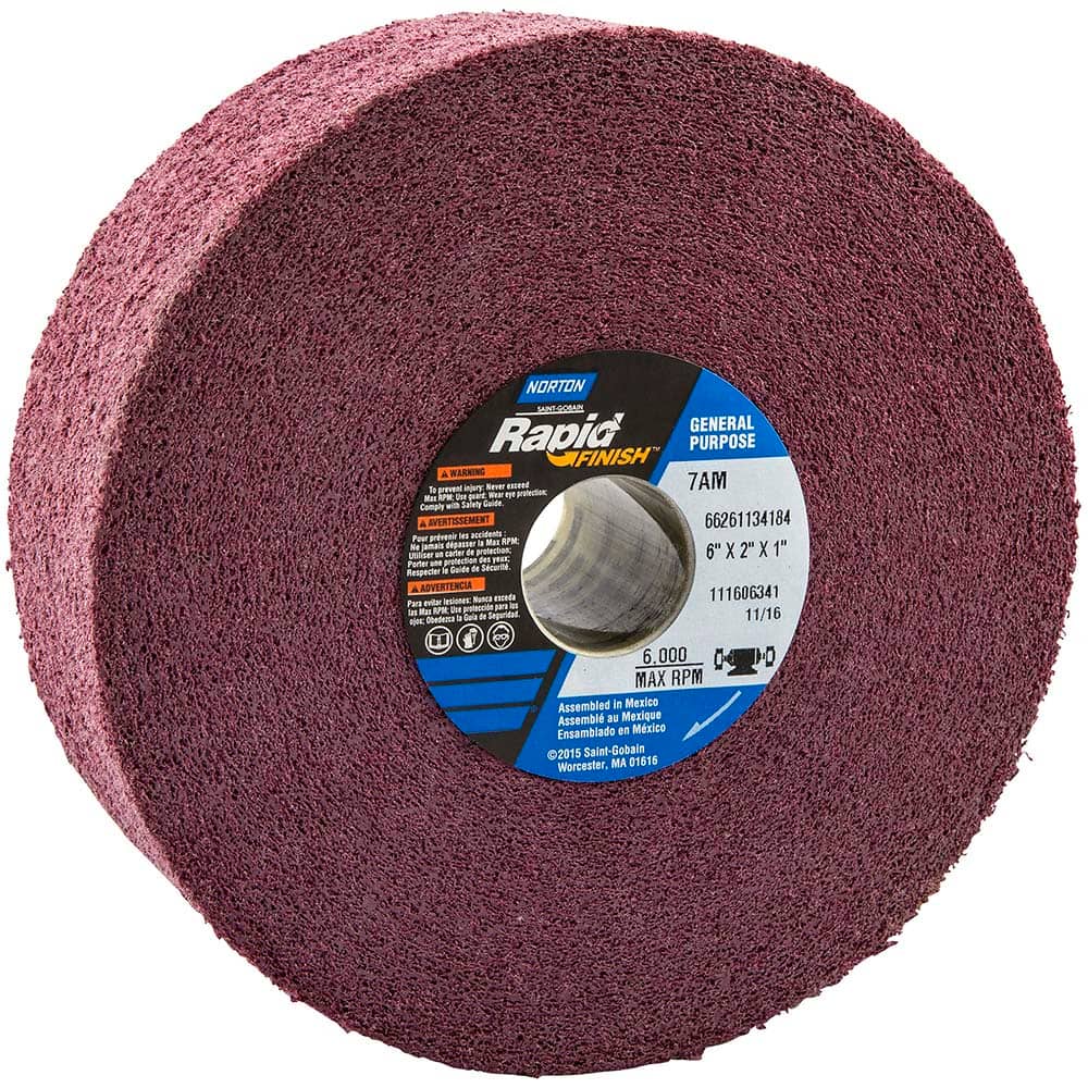Norton - Deburring Wheels Wheel Type: Convolute Wheel Diameter (Inch): 6 - USA Tool & Supply