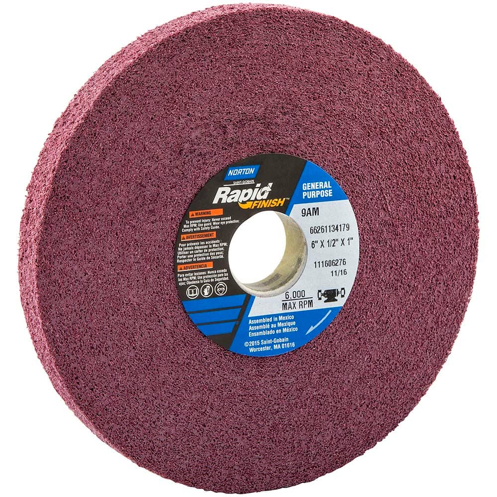 Norton - Deburring Wheels Wheel Type: Convolute Wheel Diameter (Inch): 6 - USA Tool & Supply