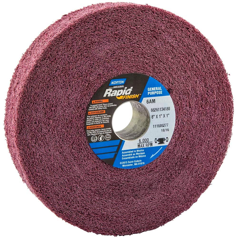 Norton - Deburring Wheels Wheel Type: Convolute Wheel Diameter (Inch): 6 - USA Tool & Supply