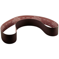 Norton - 4" Wide x 36" OAL, 80 Grit, Aluminum Oxide Abrasive Belt - USA Tool & Supply