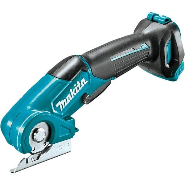 Makita - 12 Volt, lnline Handle, Handheld Cordless Shear - 1/4" Cutting Capacity - USA Tool & Supply