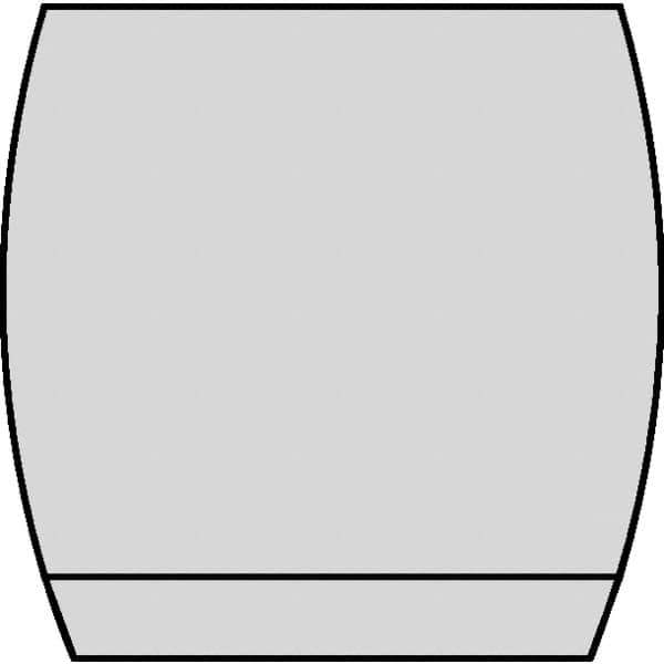 Kennametal - KRR4210 Grade KCP25B Carbide Turning Insert - TiOCN Finish, 90° Square, 1/2" Inscr Circle, 1/8" Thick, 0" Corner Radius - USA Tool & Supply