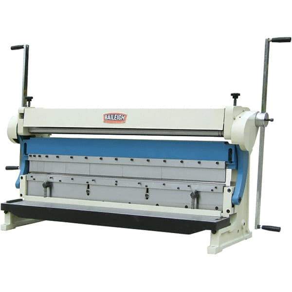 Baileigh - Combination Roller, Shear & Brake Machines Maximum Mild Steel Shearing Capacity (Gauge): 16 Maximum Mild Steel Bending Capacity (Gauge): 16 - USA Tool & Supply