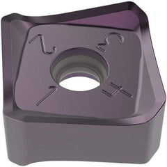 Seco - SNMX2209 M12 Grade MP2050 Carbide Milling Insert - TiAlN/TiSiN Finish, 8.81mm Thick, 22mm Inscribed Circle, 2mm Corner Radius - USA Tool & Supply