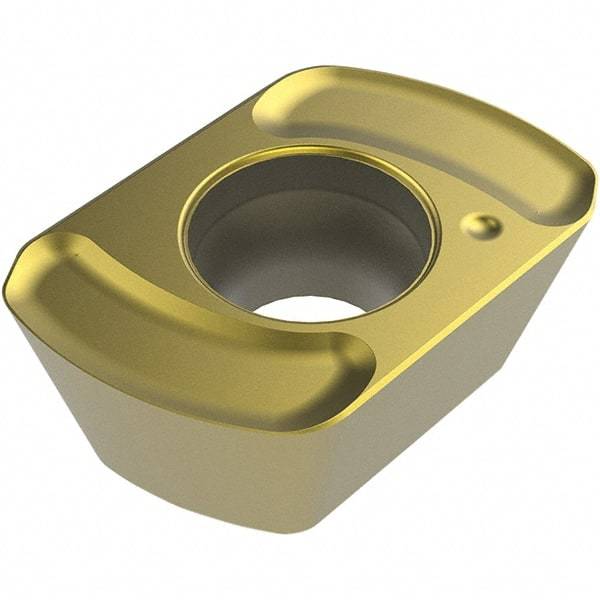 Seco - LPKT09T420 ME08 Grade F40M Carbide Milling Insert - TiAlN Finish, 4.76mm Thick, 2mm Corner Radius - USA Tool & Supply