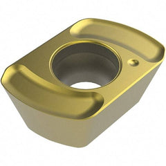 Seco - LPKT09T420 ME08 Grade F40M Carbide Milling Insert - TiAlN Finish, 4.76mm Thick, 2mm Corner Radius - USA Tool & Supply