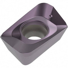 Seco - XOMX120416 ME08 Grade MP2050 Carbide Milling Insert - TiAlN/TiSiN Finish, 5.07mm Thick, 1.6mm Corner Radius - USA Tool & Supply