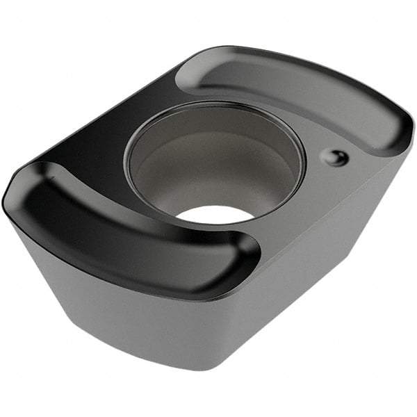 Seco - LPKT09T420 ME08 Grade MM4500 Carbide Milling Insert - TiCN/Al2O3 Finish, 4.76mm Thick, 2mm Corner Radius - USA Tool & Supply