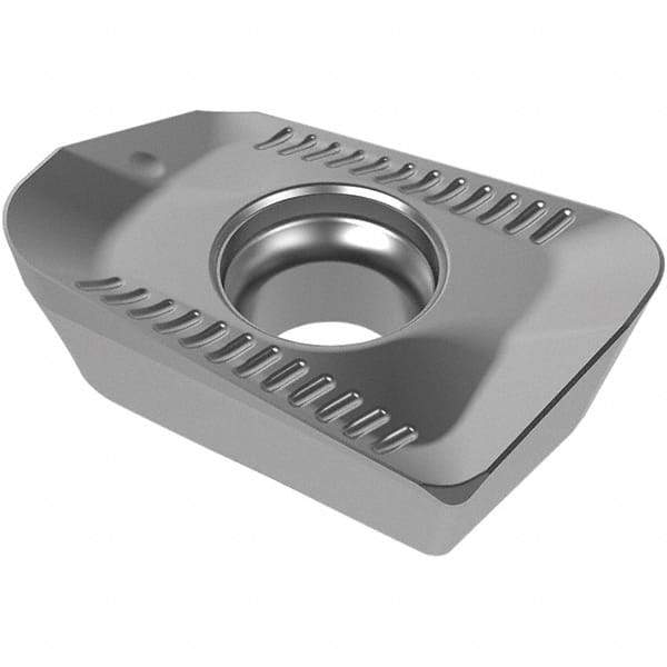 Seco - XOMT10T316 ME07 Grade MS2050 Carbide Milling Insert - TiAlN/NbN Finish, 3.83mm Thick, 1.6mm Corner Radius - USA Tool & Supply
