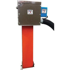 Mini-Skimmer - 60" Reach, 3 GPH Oil Removal Capacity, 115 Max Volt Rating, 60 Hz, Belt Oil Skimmer - 40 to 120° (Poly), 220° (Stainless) - USA Tool & Supply