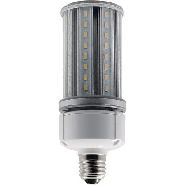 Eiko Global - 24 Watt LED Commercial/Industrial Medium Screw Lamp - 3,000°K Color Temp, 3,000 Lumens, Shatter Resistant, E26, 50,000 hr Avg Life - USA Tool & Supply