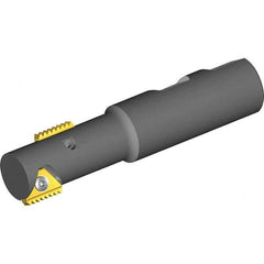 Vargus - 0.787" Cut Diam, 1.69" Max Depth of Cut, 3/4" Shank Diam, Internal/External Indexable Thread Mill - Insert Style 3, 3/8" Insert Size, 1 Insert, Toolholder Style TMOC, 3.74" OAL - USA Tool & Supply