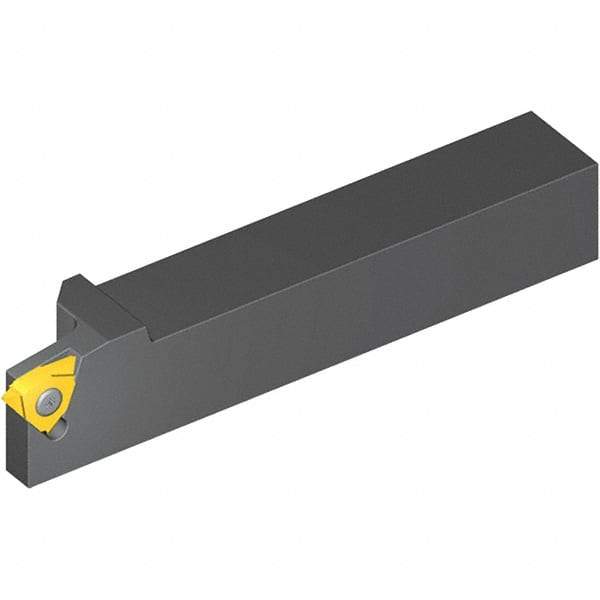 Vargus - External Thread, Right Hand Cut, 5/8" Shank Width x 5/8" Shank Height Indexable Threading Toolholder - 4" OAL, 2VER Insert Compatibility, NL Toolholder, Series Slim Throat - USA Tool & Supply