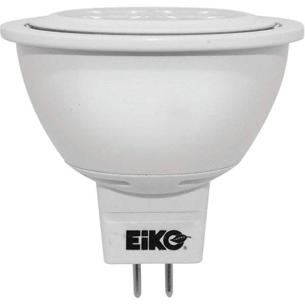 Eiko Global - 7 Watt LED Residential/Office Mogul Lamp - 27,000°K Color Temp, 500 Lumens, Dimmable, Shatter Resistant, MR19, 25,000 hr Avg Life - USA Tool & Supply