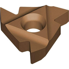 Vargus - 3IL Internal Left Hand ISO Laydown Threading Insert - Grade VRX, AlTiN Coated Carbide - USA Tool & Supply