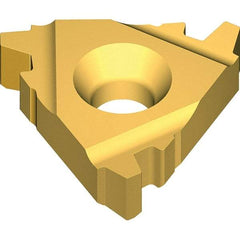 Vargus - 3IR0.375 Grade VKX, Internal TR Threading Insert - 1.5mm Int Pitch, TiN Finish, Carbide - USA Tool & Supply