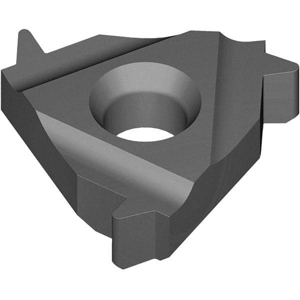 Vargus - 4IL Internal Left Hand 6 ABUT Laydown Threading Insert - Grade VTX, TiAIN Coated Carbide - USA Tool & Supply
