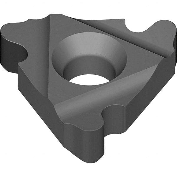 Vargus - 5IR Internal Right Hand 4 RD Laydown Threading Insert - Grade VM7, Multi-Layer Coated Carbide, 15.88mm Inscribed Circle - USA Tool & Supply