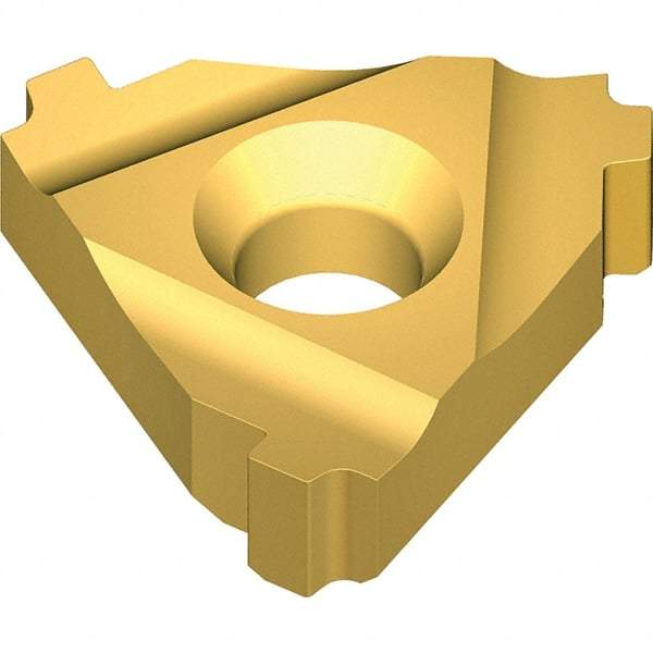 Vargus - 3ER External Right Hand 8 VAM Laydown Threading Insert - Grade VKX, TiN Coated Carbide - USA Tool & Supply