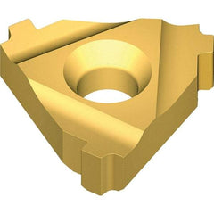 Vargus - 3ER External Right Hand 8 VAM Laydown Threading Insert - Grade VKX, TiN Coated Carbide - USA Tool & Supply