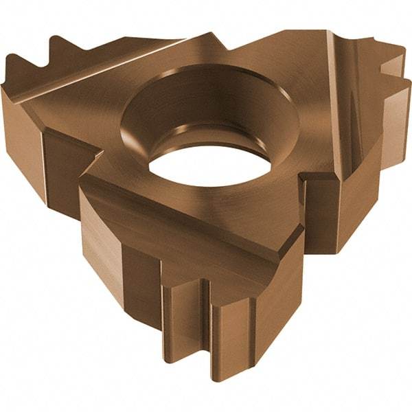 Vargus - 4FER External Right Hand ISO Laydown Threading Insert - Grade VTX, TiAIN Coated Carbide - USA Tool & Supply