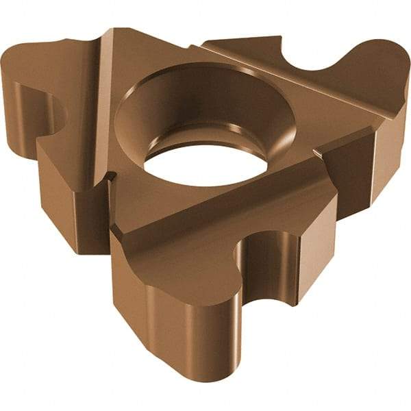 Vargus - 4FIR Internal Right Hand 6 RD Laydown Threading Insert - Grade VRX, AlTiN Coated Carbide - USA Tool & Supply