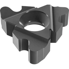 Vargus - 4FER External Right Hand 6 RD Laydown Threading Insert - Grade VTX, TiAIN Coated Carbide - USA Tool & Supply