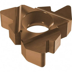 Vargus - 4FIR Internal Right Hand 4 API Laydown Threading Insert - Grade VRX, AlTiN Coated Carbide - USA Tool & Supply