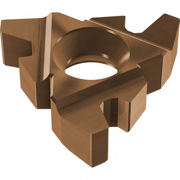 Vargus - 4FIR Internal Right Hand 6 STACME Laydown Threading Insert - Grade VRX, AlTiN Coated Carbide - USA Tool & Supply