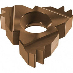 Vargus - 4FIR Internal Right Hand 12 UN Laydown Threading Insert - Grade VRX, AlTiN Coated Carbide - USA Tool & Supply