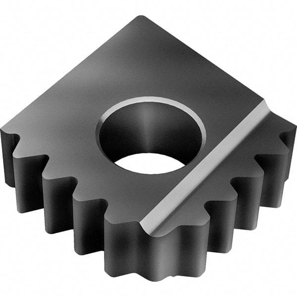 Vargus - CNGA64IR Internal Right Hand 10 APIRD Laydown Threading Insert - Grade VTX, Uncoated Coated Carbide - USA Tool & Supply