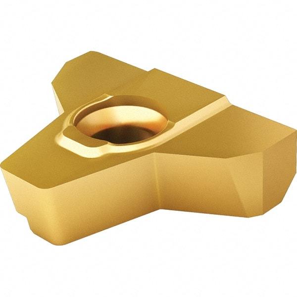 Vargus - 5MGER External Right Hand 1 Acme 3G Laydown Threading Insert - Grade VKX, TiN Coated Carbide, 15.88mm Inscribed Circle - USA Tool & Supply