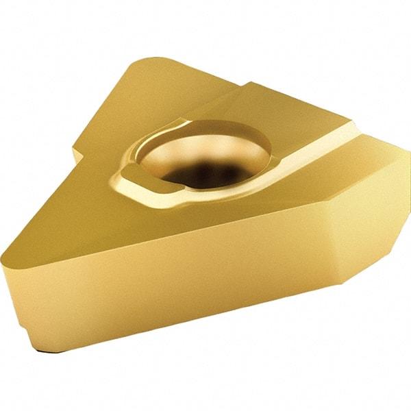 Vargus - 5MGER External Right Hand 2 ABUT Laydown Threading Insert - Grade VKX, TiN Coated Carbide, 15.88mm Inscribed Circle - USA Tool & Supply