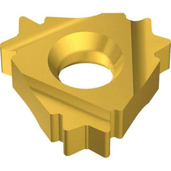 Vargus - 3ER External Right Hand 14 W Laydown Threading Insert - Grade VKX, TiN Coated Carbide - USA Tool & Supply