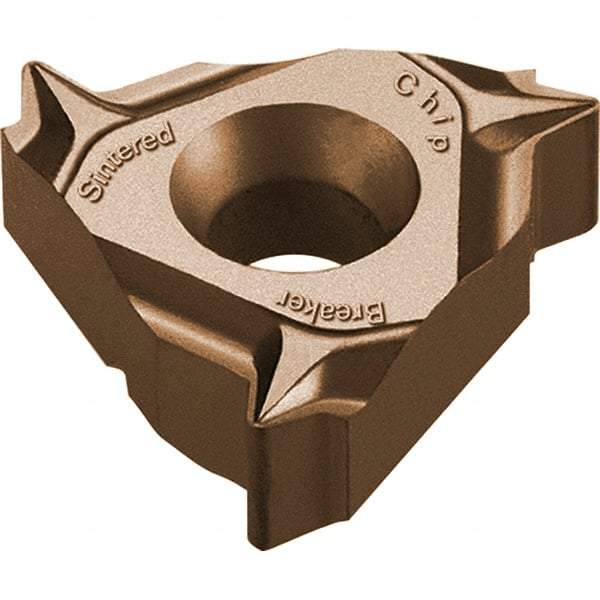 Vargus - 3JER External Right Hand 18 UNJ Laydown Threading Insert - Grade VRX, AlTiN Coated Carbide - USA Tool & Supply