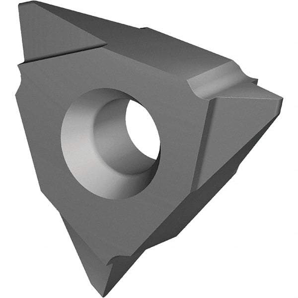 Vargus - 5VIR Internal Right Hand 4 ABUT Laydown Threading Insert - Grade VK2, Uncoated Coated Carbide, 15.88mm Inscribed Circle - USA Tool & Supply