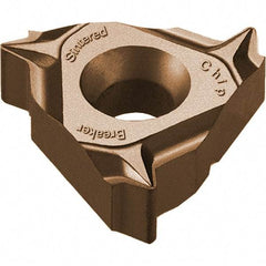 Vargus - 3JIR Internal Right Hand 10 APIRD Laydown Threading Insert - Grade VRX, AlTiN Coated Carbide - USA Tool & Supply